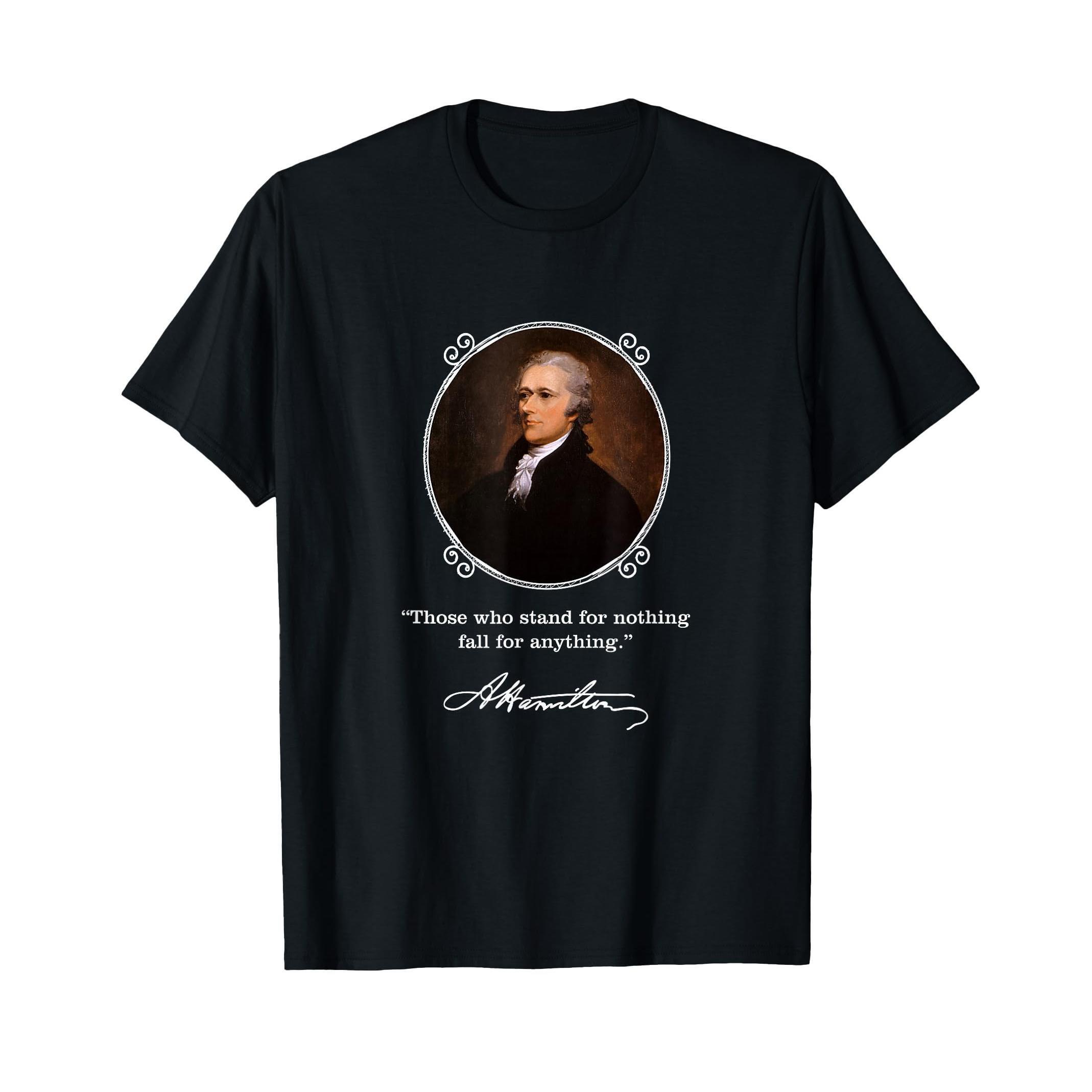 Alexander Hamilton Quote Tshirt Hamilton Signature Tshirt